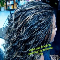 Aisha Hair Braiding and Weaving Sacramento CA 