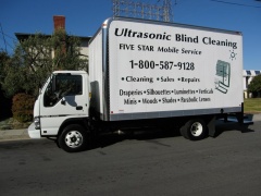 Ultrasonic Blind Cleaning Five Star Mobile Services