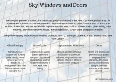 Sky Windows and Doors NYC